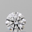 Prírodný diamant okrúhly briliant, SI1, D, 0,5ct, GIA