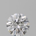 Prírodný diamant okrúhly briliant, SI1, E, 0,5ct, GIA