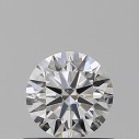 Prírodný diamant okrúhly briliant, SI1, E, 0,5ct, GIA