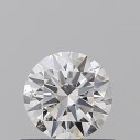 Prírodný diamant okrúhly briliant, SI1, E, 0,5ct, GIA