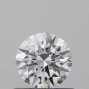 Prírodný diamant okrúhly briliant, SI1, E, 0,5ct, GIA