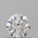 Prírodný diamant okrúhly briliant, SI1, F, 0,5ct, GIA