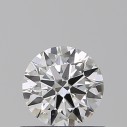 Prírodný diamant okrúhly briliant, SI1, F, 0,5ct, GIA