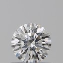 Prírodný diamant okrúhly briliant, SI1, F, 0,5ct, GIA