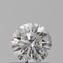 Prírodný diamant okrúhly briliant, SI1, F, 0,5ct, GIA