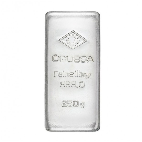 Investičná zlatá tehla 250 g liata Ögussa 2000BGV0250OG