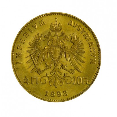 Investičná zlatá minca 2,9 g 4 Gulden Restrike 01103041