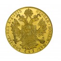 Investičná zlatá minca 13,77 g 4 Dukát Rakúsko New