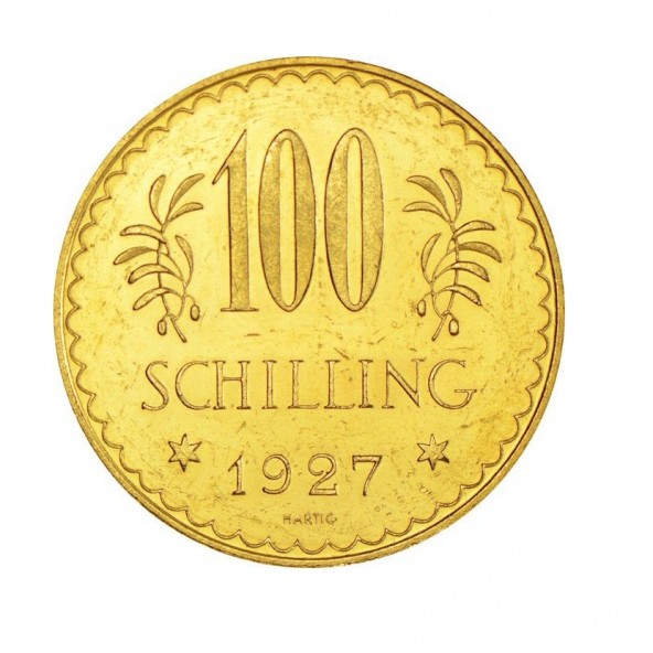 Investičná zlatá minca 21,17 g 100 Schilling First Republic 01104430