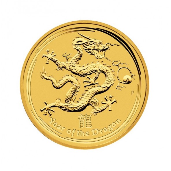Investičná zlatá minca 1 oz 100 AUD Dragon 2012 02100210