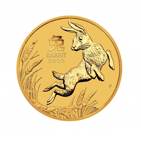 Investičná zlatá minca 2 oz 200 AUD Rabbit 2023 02102310