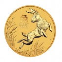 Investičná zlatá minca 1 oz 100 AUD Rabbit 2023