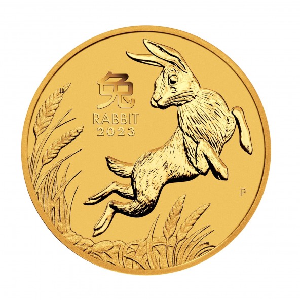 Investičná zlatá minca 12 oz 50 AUD Rabbit 2023 02102312