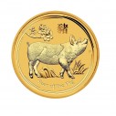 Investičná zlatá minca 2 oz 200 AUD Pig 2019