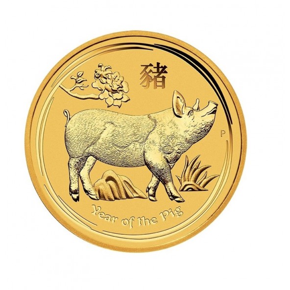 Investičná zlatá minca 12 oz 50 AUD Pig 2019 02101912