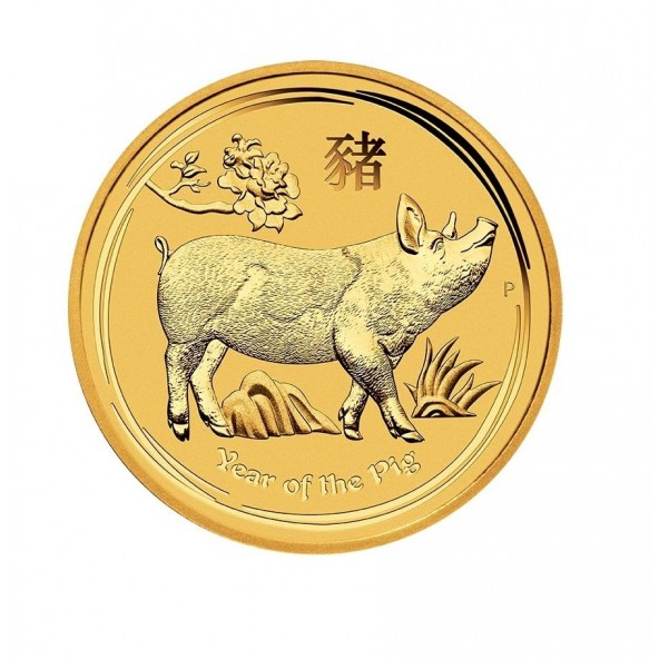 Investičná zlatá minca 14 oz 25 AUD Pig 2019 02101913