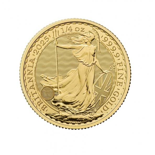 Investičná zlatá minca 14 oz Britannia 25 pounds 08102503