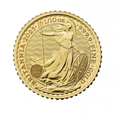 Investičná zlatá minca 110 oz Britannia 10 pounds 08102504