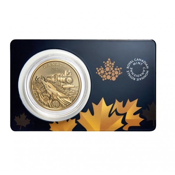 Investičná zlatá minca 1 oz 200 dollars Klondike 04102311