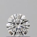 Prírodný diamant okrúhly briliant, SI1, F, 0,5ct, GIA