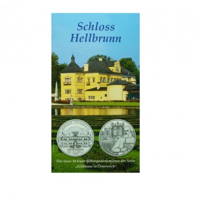 Investičná strieborná minca 16 g 10 Euro Hellbrunn Castle 01200053