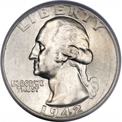 Investičná strieborná minca 5,62 g Quarter dollar Washington Liberty AG000007