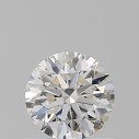 Prírodný diamant okrúhly briliant, SI1, F, 0,5ct, GIA