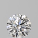 Prírodný diamant okrúhly briliant, SI1, F, 0,5ct, GIA