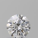 Prírodný diamant okrúhly briliant, SI1, F, 0,5ct, GIA