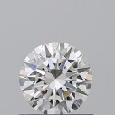 Prírodný diamant okrúhly briliant, SI1, F, 0,5ct, GIA