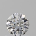 Prírodný diamant okrúhly briliant, SI1, F, 0,5ct, GIA