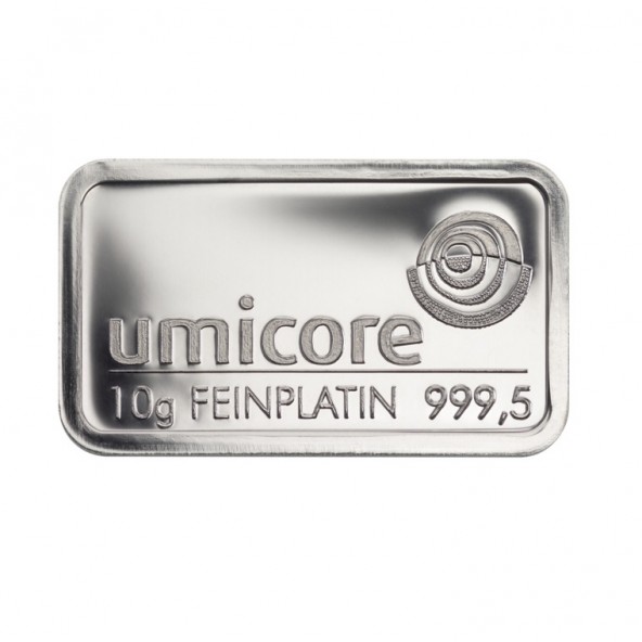 Investičná tehla platina 10 g  Umicore 60201