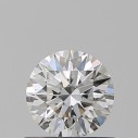 Prírodný diamant okrúhly briliant, SI1, F, 0,5ct, GIA