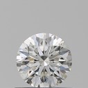 Prírodný diamant okrúhly briliant, SI1, G, 0,5ct, GIA