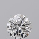 Prírodný diamant okrúhly briliant, SI1, G, 0,5ct, GIA