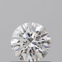 Prírodný diamant okrúhly briliant, SI1, G, 0,5ct, GIA
