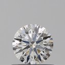 Prírodný diamant okrúhly briliant, SI1, G, 0,5ct, GIA