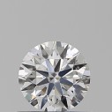 Prírodný diamant okrúhly briliant, SI1, G, 0,5ct, GIA