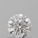 Prírodný diamant okrúhly briliant, SI1, G, 0,5ct, GIA
