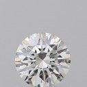 Prírodný diamant okrúhly briliant, SI1, G, 0,5ct, GIA
