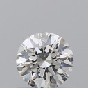 Prírodný diamant okrúhly briliant, SI1, H, 0,5ct, GIA