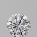 Prírodný diamant okrúhly briliant, SI2, D, 0,5ct, GIA