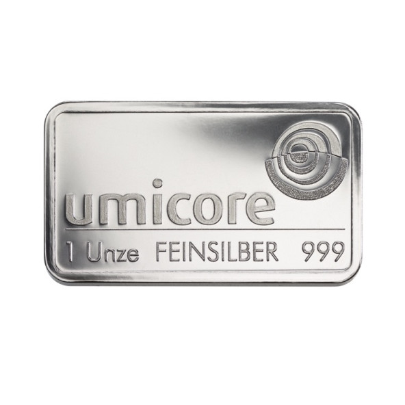 Investičná tehla striebro 1 oz  Umicore 60103