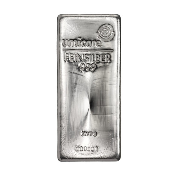 Investičná tehla striebro 5000 g  Umicore 60109