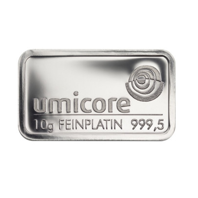 Investičná tehla platina 10 g  Umicore 60201 2