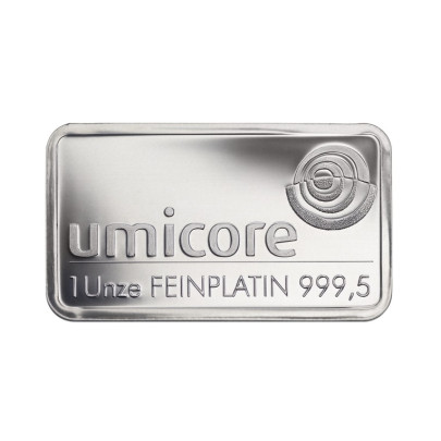 Investičná tehla platina 1 oz  Umicore 60203 2