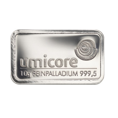 Investičná tehla palladium 10 g  Umicore 60301 2