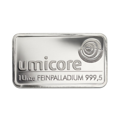 Investičná tehla palladium 1 oz  Umicore 60302 2