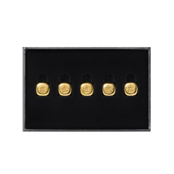 Investičná zlatá tehla 5x10 g liata set Heimerle+Meule 81016716