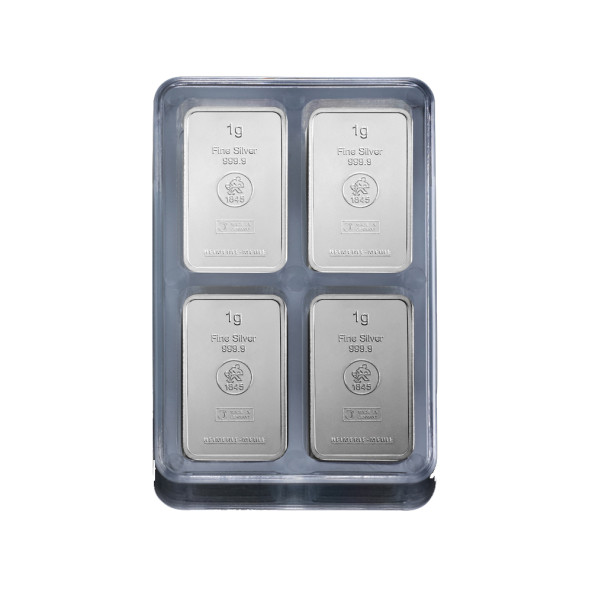 Investicna strieborna tehla 100x1 g UnityBox Heimerle+Meule 81020726